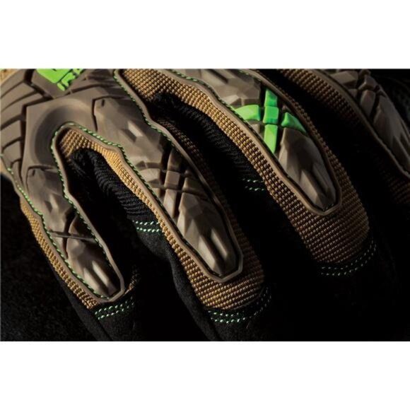Motor Impact Glove; Work Gloves, TPR Impact Protection, (1 Pair), Brown - Picture 5 of 7
